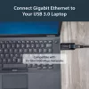 StarTech.com USB 3.0 Gigabit Ethernet NIC -verkkosovitin – 10/100/1000 Mbit/s