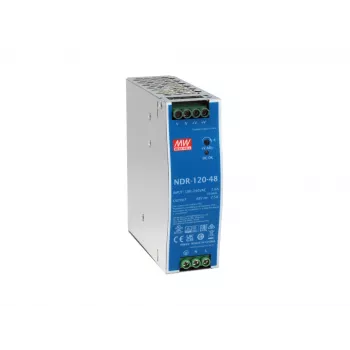 LevelOne 48V DC teollinen virtalähde, 120 W, DIN-kisko, -20 ~ +70 °C