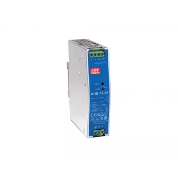 LevelOne 48V DC teollinen virtalähde, 75W, DIN-kisko, -20 ~ +70 ℃