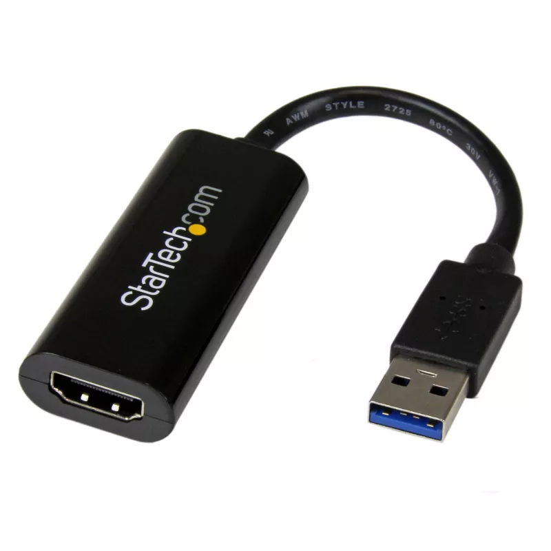 StarTech.com USB 3.0 HDMI-adapteri, USB HDMI-näyttömuunnin Windowsille, 1080P (ei tue macOS/ChromeOS/Linux) – TAA