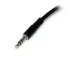 StarTech.com ohut stereo-haaroituskaapeli – 3,5 mm plugi 2x 3,5 mm liittimeen