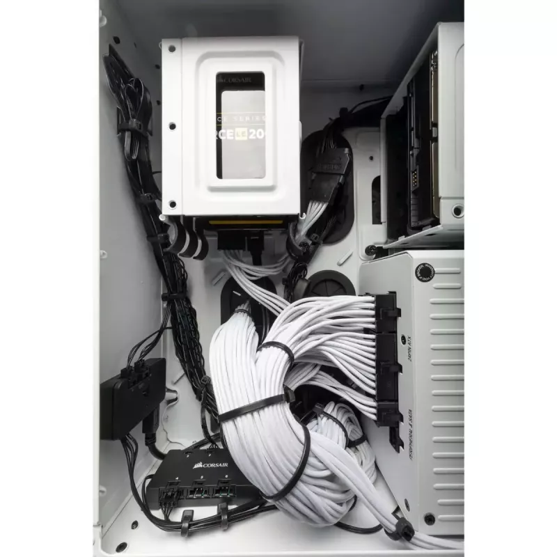 Corsair Crystal 280X Micro ATX valkoinen PC-kotelo