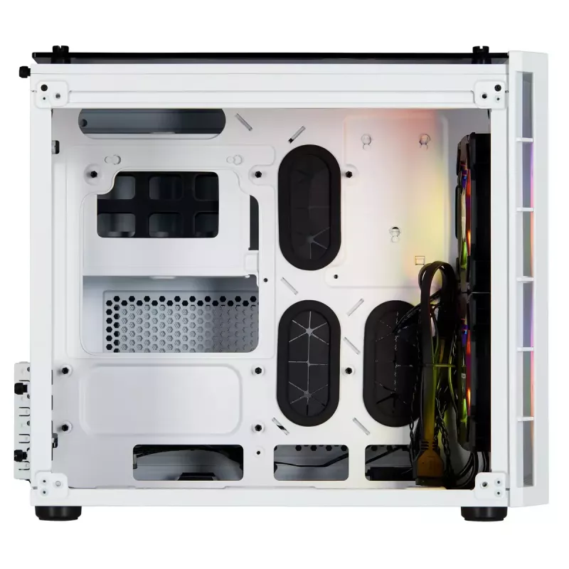 Corsair Crystal 280X Micro ATX valkoinen PC-kotelo
