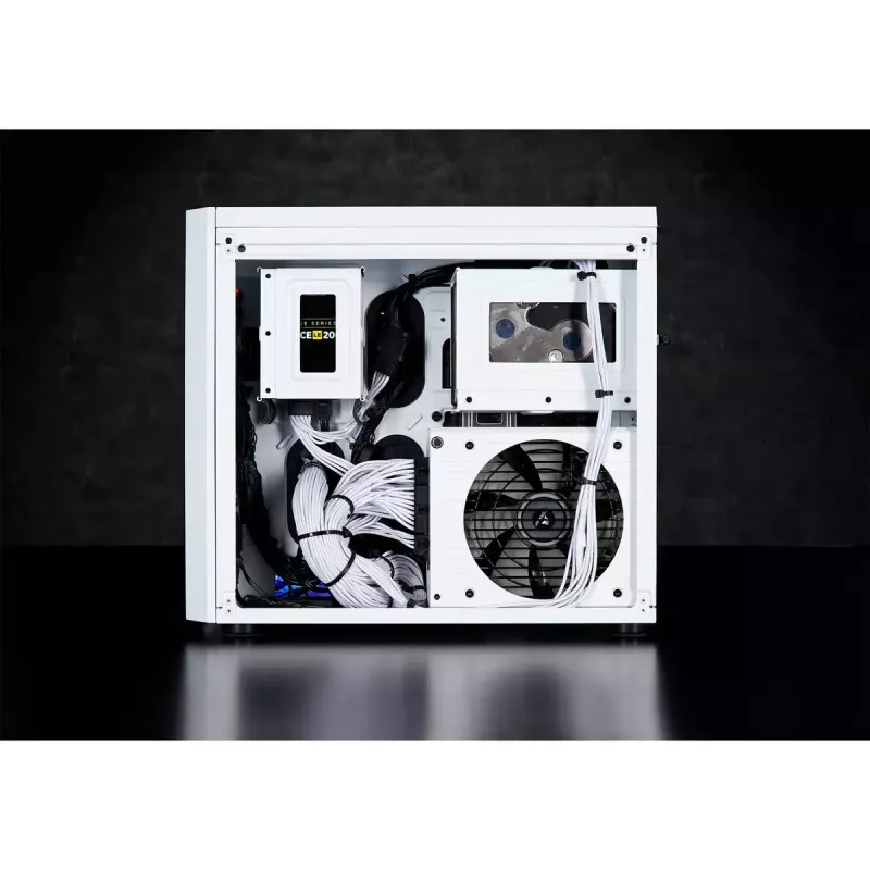 Corsair Crystal 280X Micro ATX valkoinen PC-kotelo