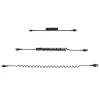 StarTech.com 50 cm (20 in) USB-Lightning-kaapeli, MFi-sertifioitu, kierretty iPhone-latauskaapeli, musta, kestävä TPE-päällyste aramidikuidulla, tukeva kierretty Lightning-kaapeli