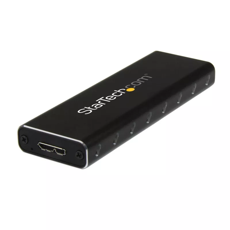 StarTech.com M.2 SSD-kotelo M.2 SATA SSD-asemille – USB 3.0 (5 Gbit/s) UASP-tuella