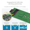 StarTech.com M.2 SSD-kotelo M.2 SATA SSD-asemille – USB 3.0 (5 Gbit/s) UASP-tuella