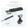 StarTech.com M.2 SSD-kotelo M.2 SATA SSD-asemille – USB 3.0 (5 Gbit/s) UASP-tuella