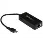StarTech.com USB-C Gigabit-verkkosovitin ylimääräisellä USB 3.0 -portilla