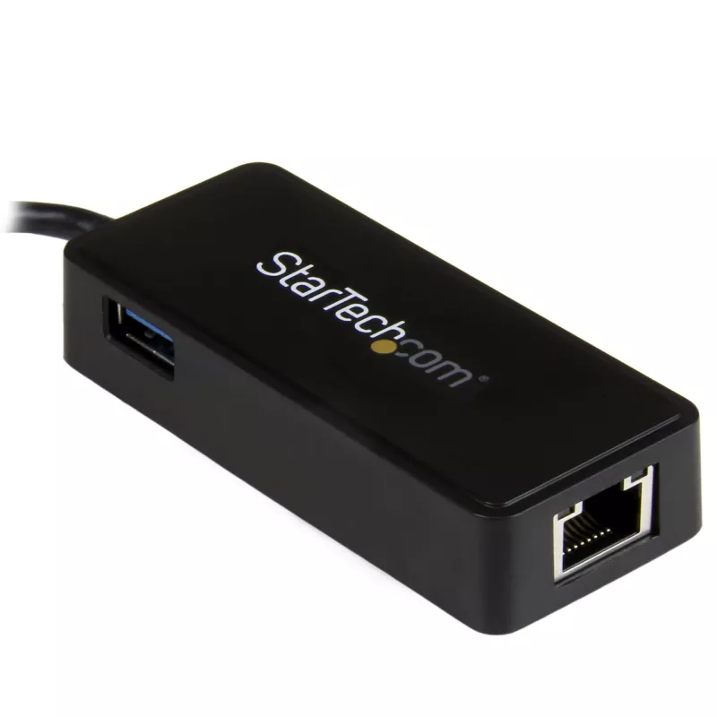 StarTech.com USB-C Gigabit-verkkosovitin ylimääräisellä USB 3.0 -portilla