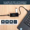 StarTech.com USB-C Gigabit-verkkosovitin ylimääräisellä USB 3.0 -portilla