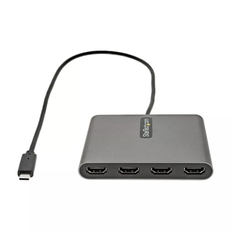 StarTech.com USB-C neljän HDMI-näytön sovitin, USB-C 4x HDMI-näyttömuunnin Windowsille (ei tukea macOS/ChromeOS/Linux) - TAA