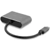 StarTech.com USB-C - VGA- ja HDMI-sovitin - 2-in-1 - 4K 30Hz - Space Gray