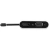 StarTech.com USB-C - VGA- ja HDMI-sovitin - 2-in-1 - 4K 30Hz - Space Gray
