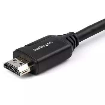 StarTech.com 6 tuuman (15 cm) HDMI Portsaver -kaapeli – 4K 60 Hz High Speed HDMI 2.0 -jatkokaapeli Ethernetillä – lyhyt HDMI-jatkokaapeli – HDMI-uros-naaras-jatkosovitinkaapeli