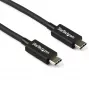 StarTech.com 0,8 m Thunderbolt 3 - Thunderbolt 3 -kaapeli – 40 Gbit/s