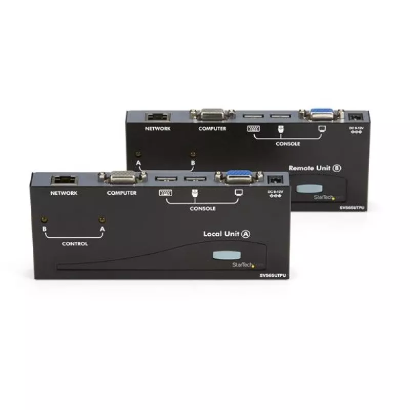 StarTech.com USB VGA KVM-konsolin jatko CAT5 UTP:n yli (500 ft)