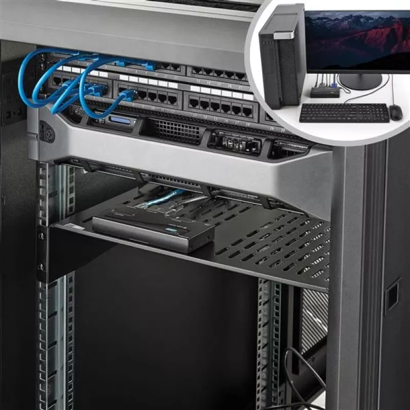 StarTech.com USB VGA KVM-konsolin jatko CAT5 UTP:n yli (500 ft)