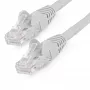 StarTech.com N6LPATCH15MGR 15 m CAT6 Ethernet-kaapeli, LSZH, 10 Gigabit, 650MHz, 100W PoE, RJ45 UTP ilman lukitusnastaa, ETL-varmennettu, 24AWG, harmaa