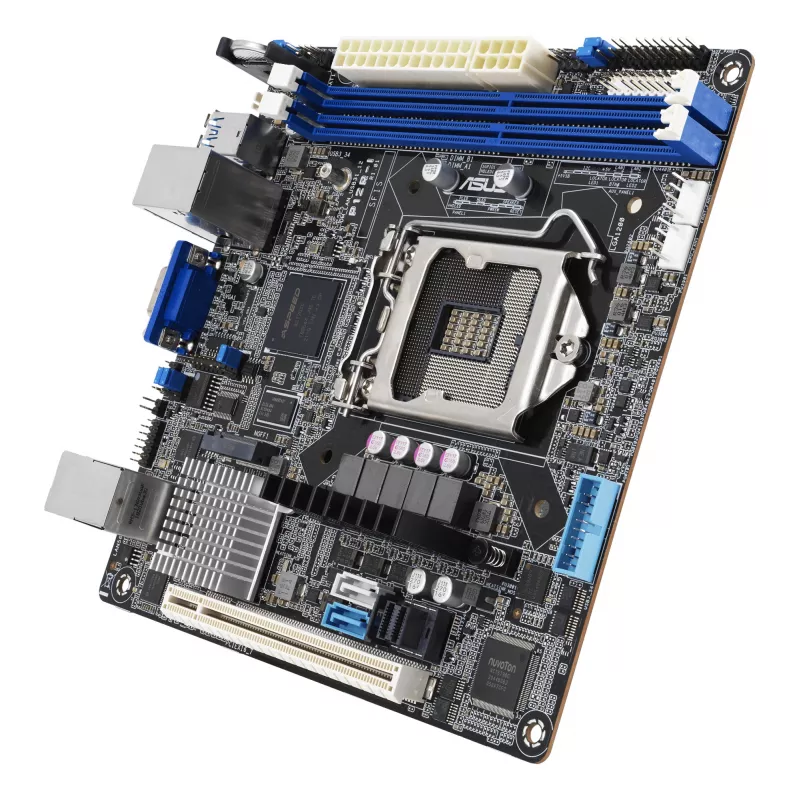 ASUS P12R-I/ASMB10 palvelimen emolevy, Mini-ITX, LGA 1200, Intel C252