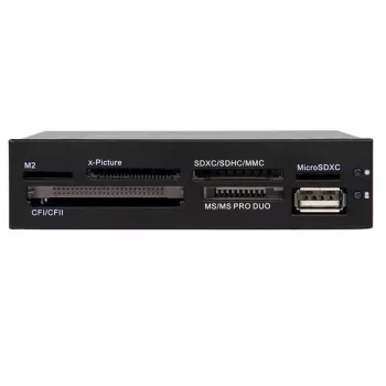 StarTech.com USB 2.0 sisäinen monikortinlukija/-kirjoittaja – SD microSD CF