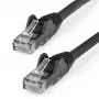 StarTech.com 3m CAT6 Ethernet-kaapeli – LSZH (vähän savua, halogeeniton) – 10 Gigabit 250 MHz 100 W PoE RJ45 10GbE UTP verkko-patchkaapeli, lukituskielekkeen suojalla ja vedonpoistolla – musta, CAT 6, ETL-verifioitu, 24AWG