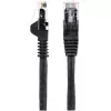 StarTech.com N6LPATCH2MBK 2 m CAT6 Ethernet-kaapeli, LSZH, 10 Gigabit, 650 MHz, 100 W PoE, RJ45 UTP, koukuton, ETL-varmennettu, 24AWG, musta