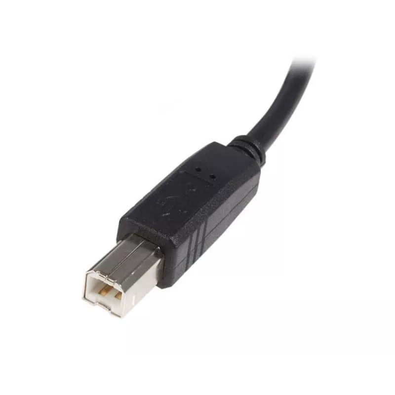 StarTech.com 2m USB 2.0 A–B-kaapeli – M/M, 2 m, USB A, USB B, USB 2.0, uros/uros, musta