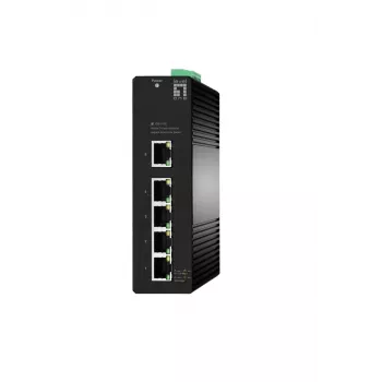 Hallittava kytkin LevelOne Hilbert 5-porttinen teollisuus Gigabit Smart Lite -kytkin