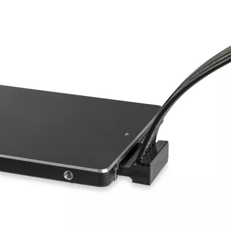 StarTech.com 4x SATA-virtahaaroitin-adapterikaapeli, SATA 15-napainen, 4 x SATA, 0,4 m, uros, naaras, musta