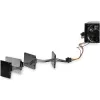 StarTech.com 4x SATA-virtahaaroitin-adapterikaapeli, SATA 15-napainen, 4 x SATA, 0,4 m, uros, naaras, musta