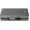 StarTech.com USB-C-moniporttiadapteri – USB-C–4K 60 Hz HDMI 2.0 – 2-porttinen 10 Gbit/s USB-keskitin – 100 W Power Delivery läpivienti – GbE – SD/MicroSD – USB Type-C-minitelakka – 25 cm kaapeli