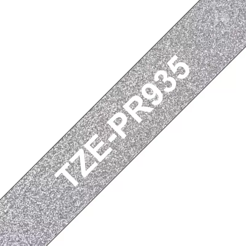 Brother TZE-PR935 tarranauha valkoinen hopealla