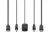 StarTech.com 2-porttinen USB-C kaapeli KVM-kytkin, 4K 60Hz DisplayPort-lähtö, kompakti KVM integroiduilla 1,2m USB Type-C/audio kaapeleilla, väylävirralla - kaukosäädinpainike/pikanäppäin-vaihto