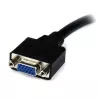 StarTech.com 8in DVI - VGA -kaapeliadapteri – DVI-I-pistoke - VGA-liitin