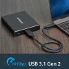 StarTech.com Dual-Slot-asemakotelo M.2 SATA SSD-levyille - USB 3.1 (10 Gbit/s) - RAID