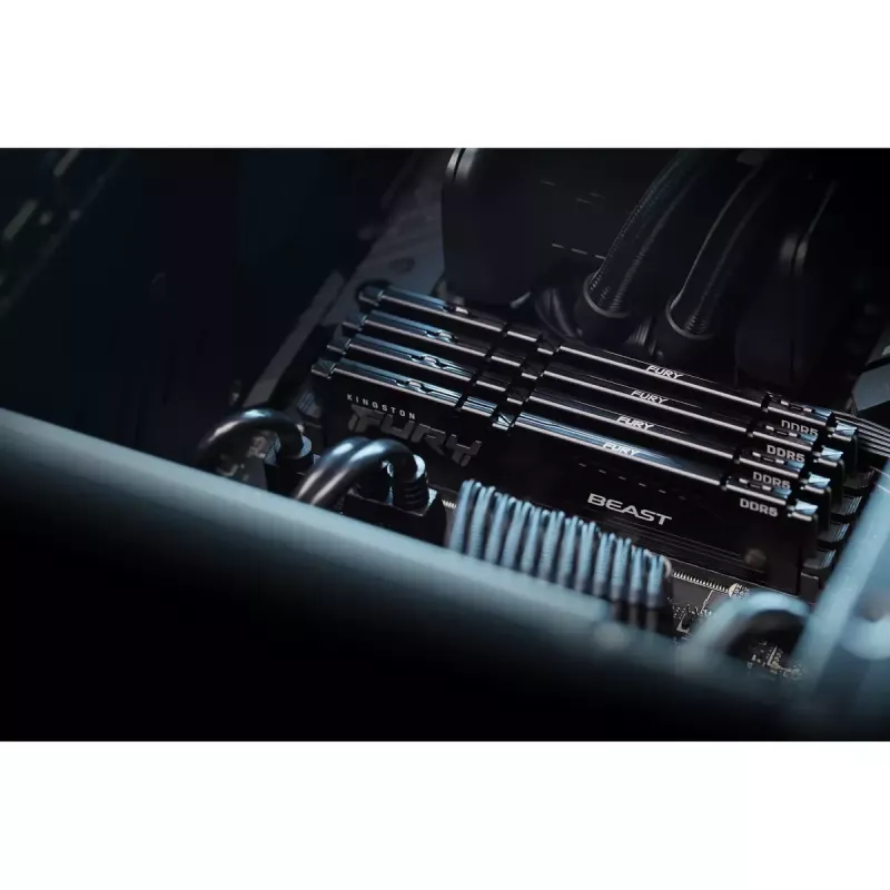 Kingston Technology FURY Beast 8 GB 5600 MT/s DDR5 CL36 DIMM musta