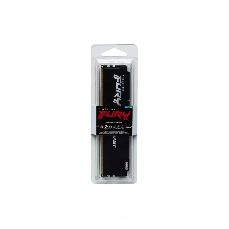 Kingston Technology FURY Beast 8 GB 5600 MT/s DDR5 CL36 DIMM musta