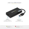StarTech.com USB 3.0 - HDMI adapteri - 4K 30Hz Ultra HD - DisplayLink sertifioitu - USB Type-A - HDMI näyttöadapteri muunnin näytölle - ulkoinen video- & näytönohjain - Mac & Windows