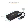 StarTech.com USB 3.0 - HDMI adapteri - 4K 30Hz Ultra HD - DisplayLink sertifioitu - USB Type-A - HDMI näyttöadapteri muunnin näytölle - ulkoinen video- & näytönohjain - Mac & Windows