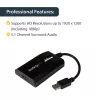 StarTech.com USB 3.0 - HDMI adapteri - DisplayLink sertifioitu - 1080p (1920x1200) - USB Type-A - HDMI näyttöadapteri muunnin näytölle - ulkoinen video- & näytönohjain - Windows/Mac