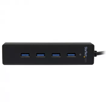 StarTech.com 4-porttinen kannettava SuperSpeed USB 3.0 -keskitin integroidulla kaapelilla