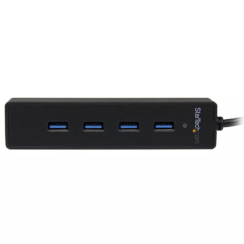 StarTech.com 4-porttinen kannettava SuperSpeed USB 3.0 -keskitin integroidulla kaapelilla