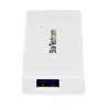 StarTech.com kannettava 4-porttinen SuperSpeed Mini USB 3.0 -keskitin – valkoinen