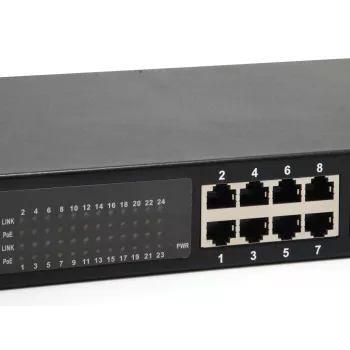 Hallitsematon kytkin LevelOne GEP-2421W150 24-porttinen Gigabit PoE