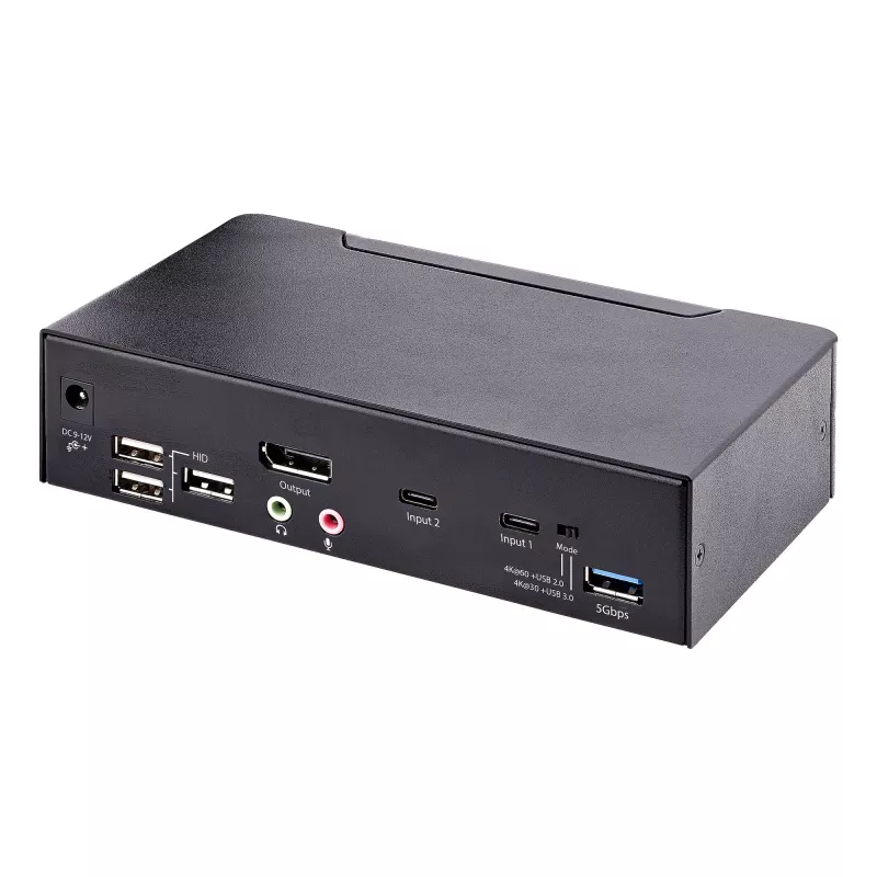StarTech.com SV231DPUCA KVM-kytkin musta