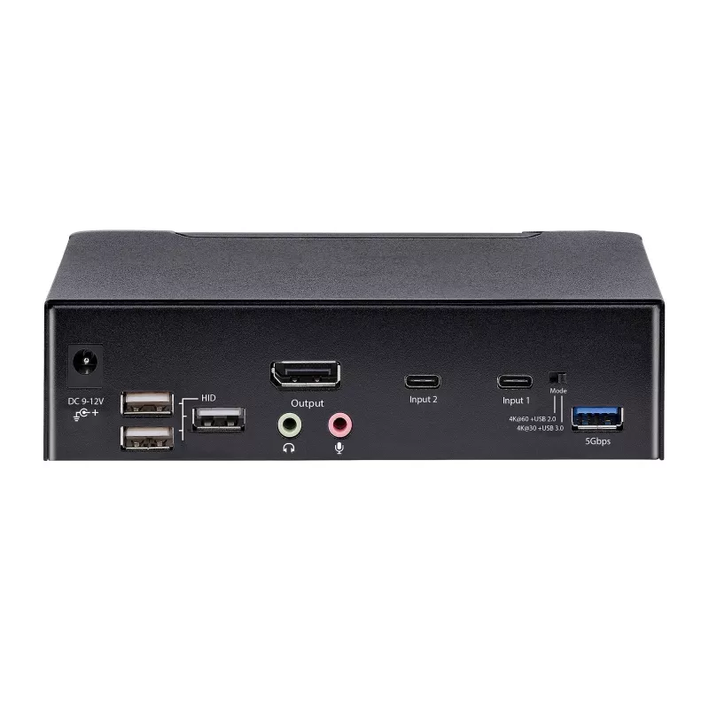 StarTech.com SV231DPUCA KVM-kytkin musta