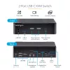 StarTech.com SV231DPUCA KVM-kytkin musta