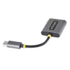 StarTech.com USB-C kuulokkeiden jakaja, USB Type-C kahden headsetin adapteri mikrofonitulolla, USB-C 3,5 mm äänisovitin/kuulokeliitäntä, USB-C ääniliitäntä/aux-lähtö, 24-bittinen DAC