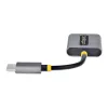 StarTech.com USB-C kuulokkeiden jakaja, USB Type-C kahden headsetin adapteri mikrofonitulolla, USB-C 3,5 mm äänisovitin/kuulokeliitäntä, USB-C ääniliitäntä/aux-lähtö, 24-bittinen DAC